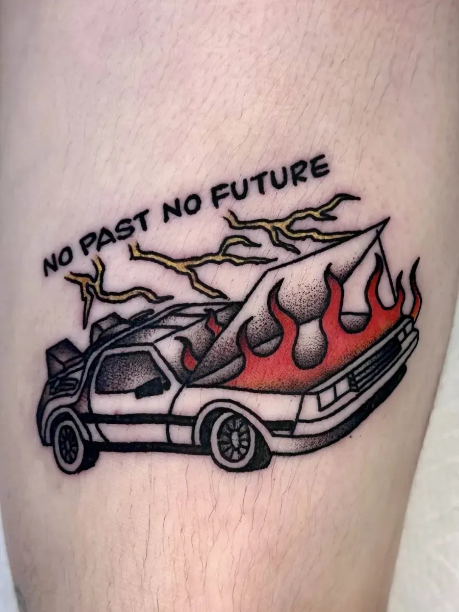 컬러 일러스트 타투