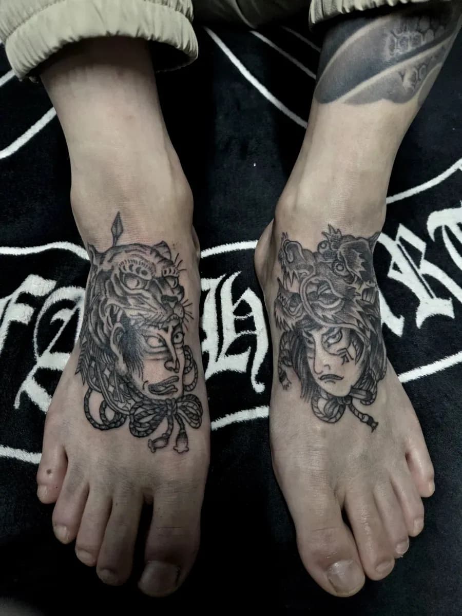 이레즈미 원포인트 발등