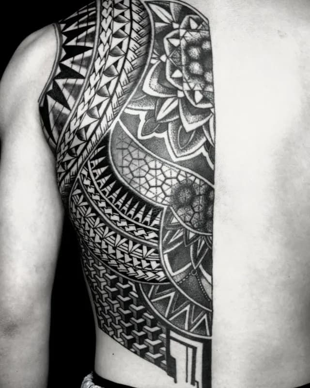 폴리네시안 타투 - 1