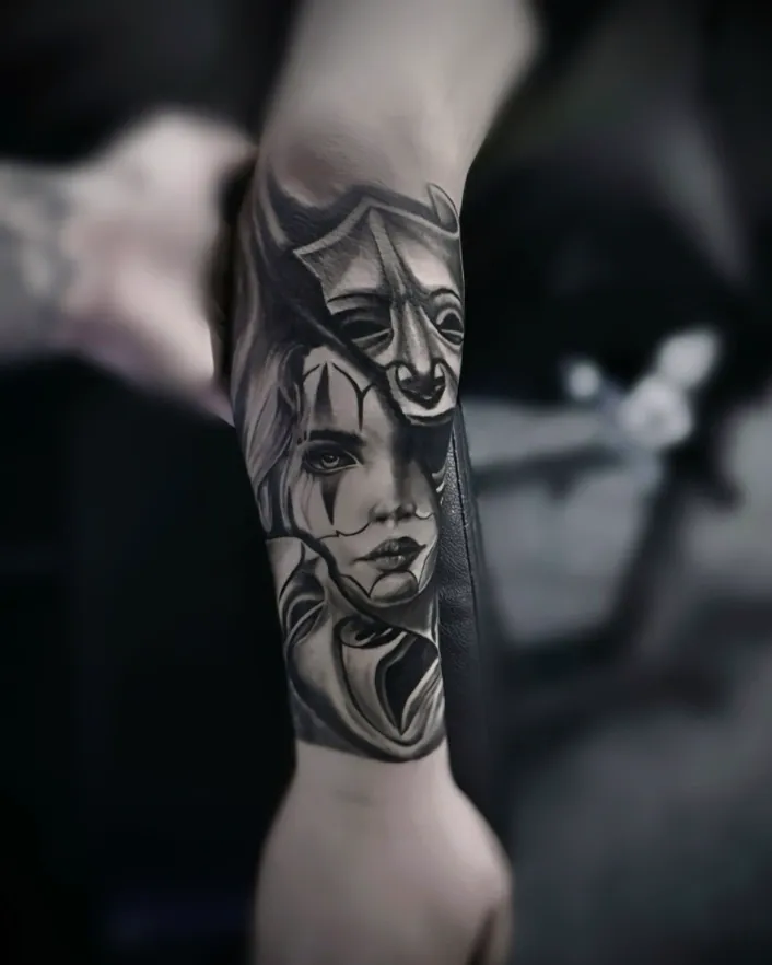 치카노 인물 가면 - 1