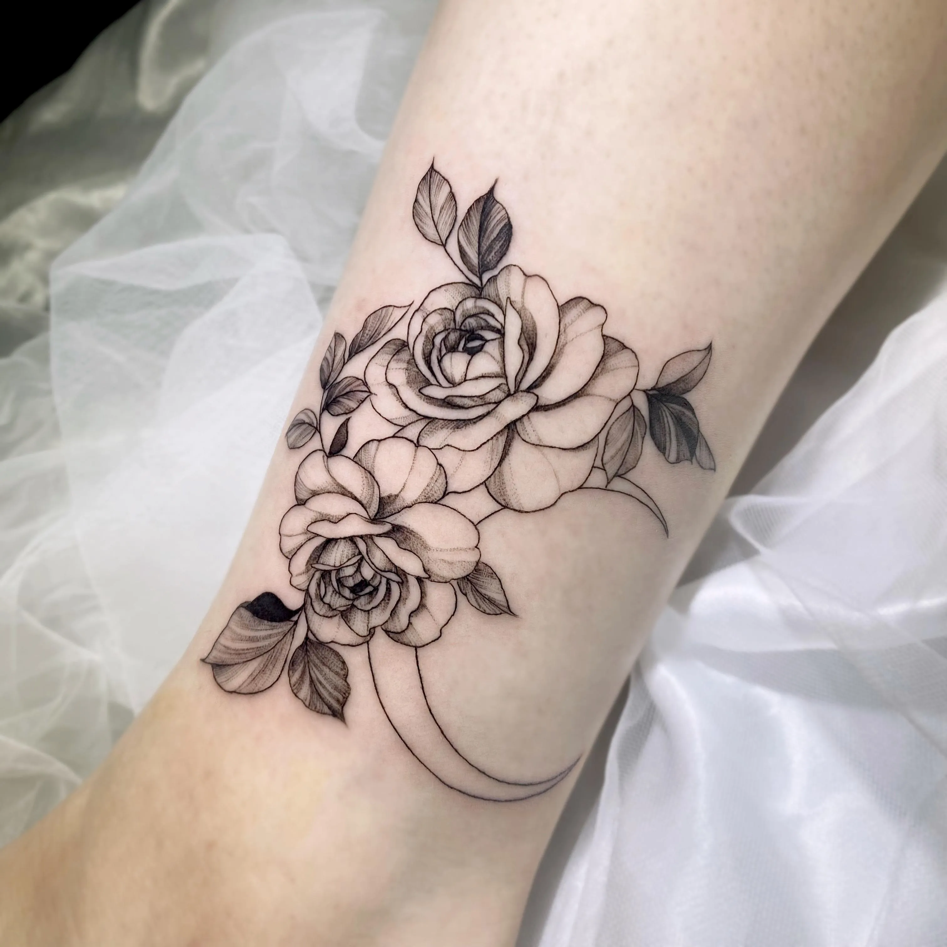 부산타투 서면타투 꽃타투 감성타투 - 1