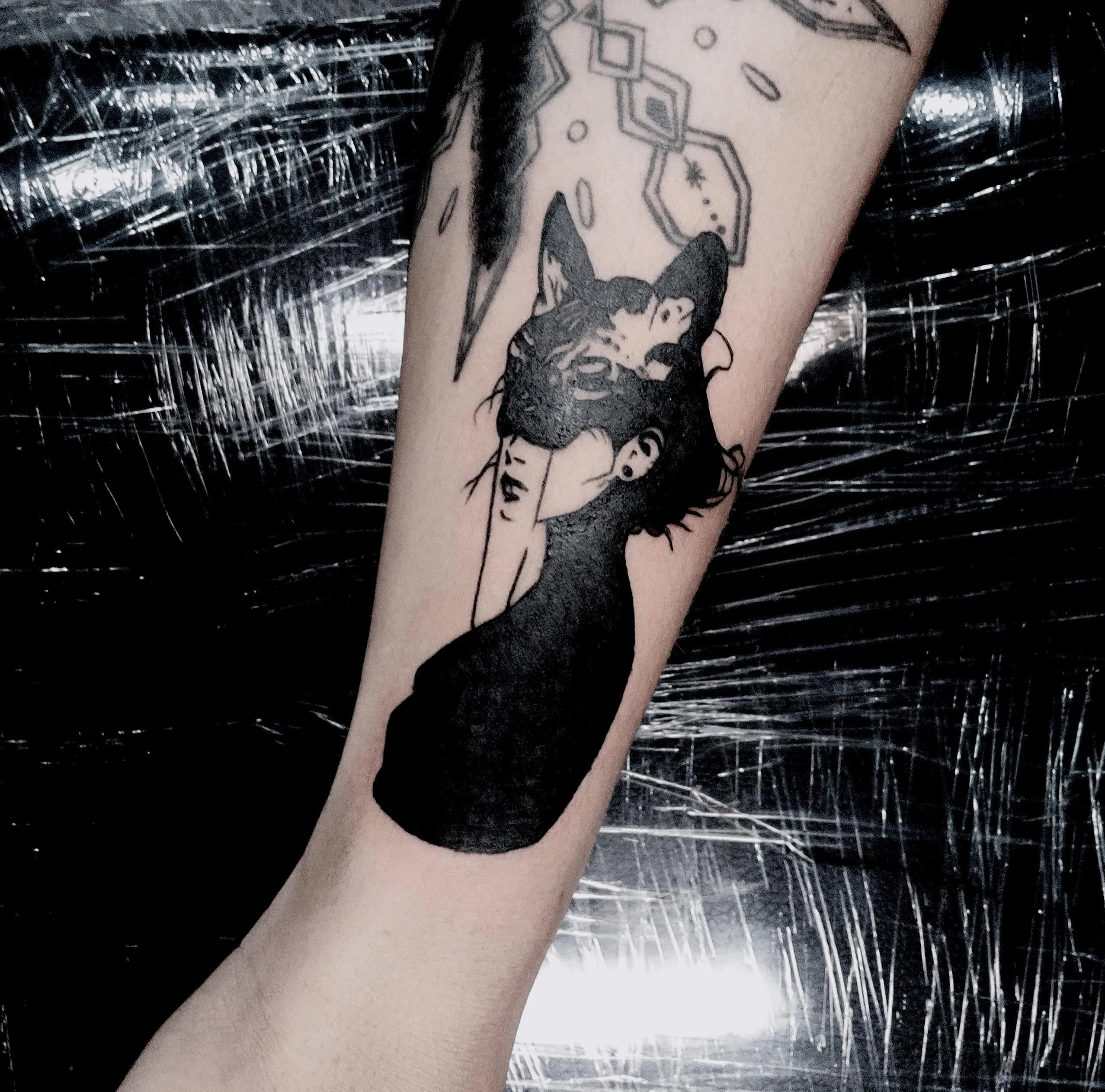 블랙워크 캣우먼