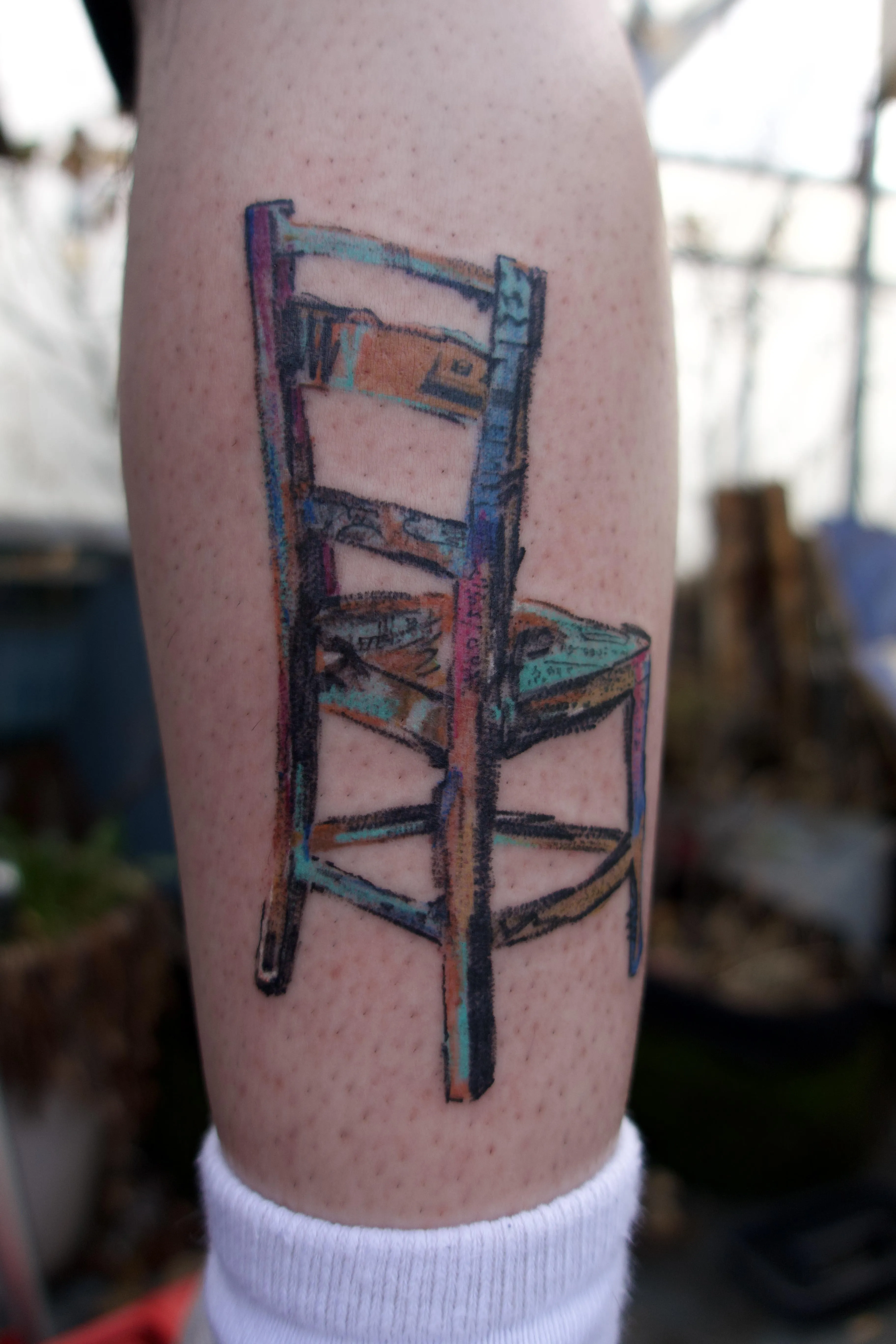 힐링시리즈 의자타투