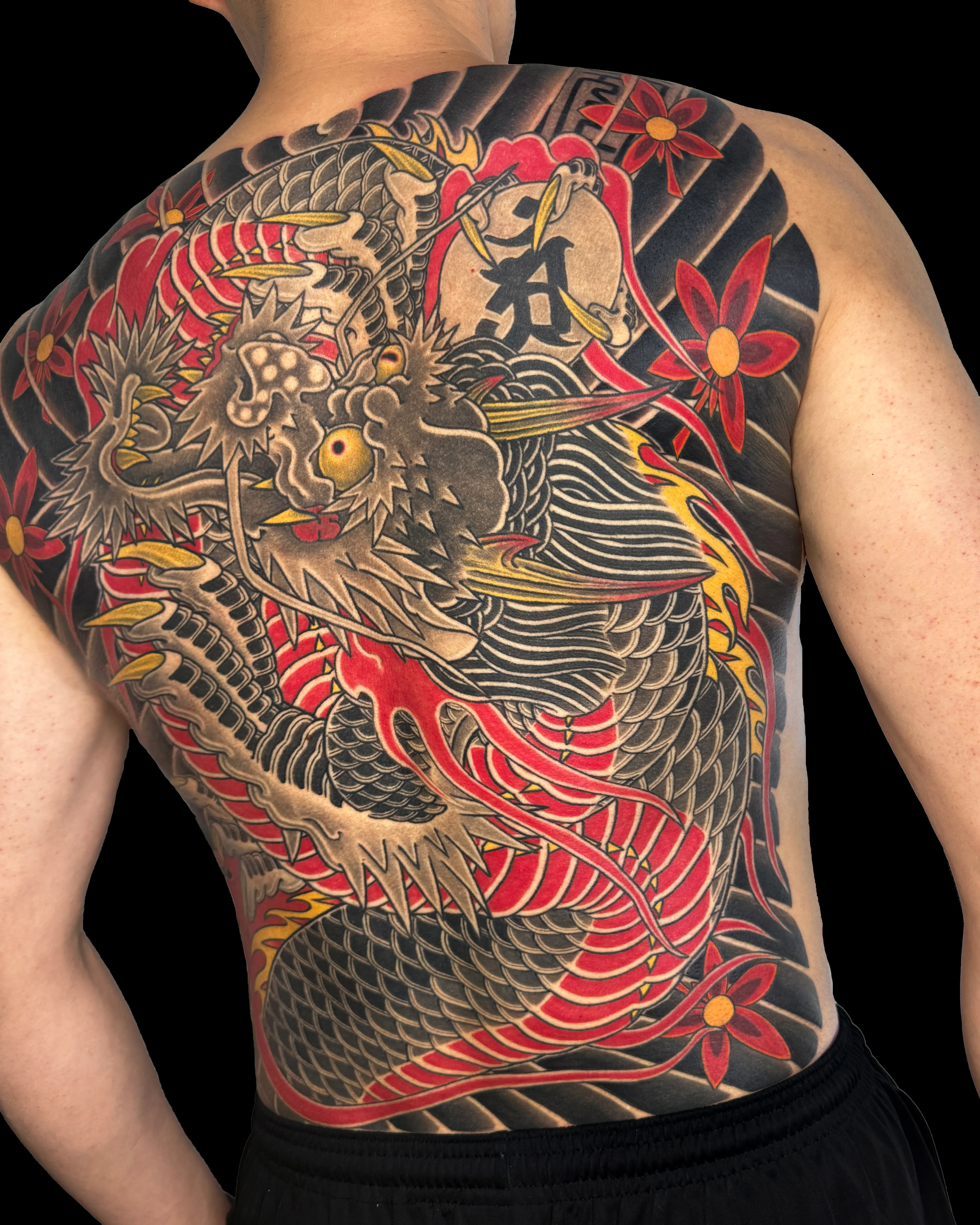 이레즈미 등타투 용타투 재패니즈 부천타투 제로타투