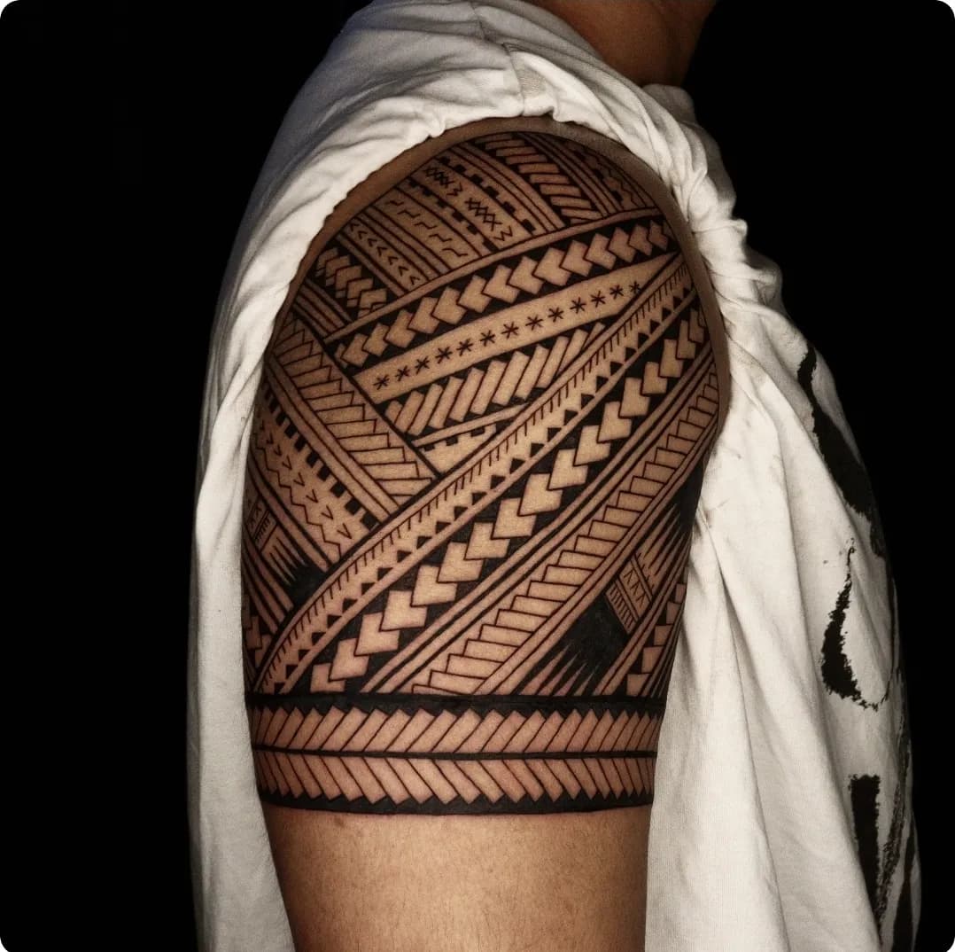 폴리네시안타투 서면타투
