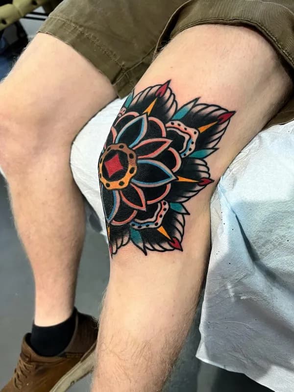 올드스쿨 만다라타투