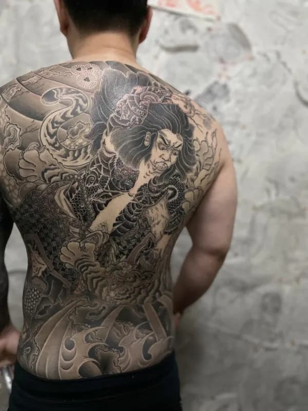 이레즈미) 등판 작업 - 1