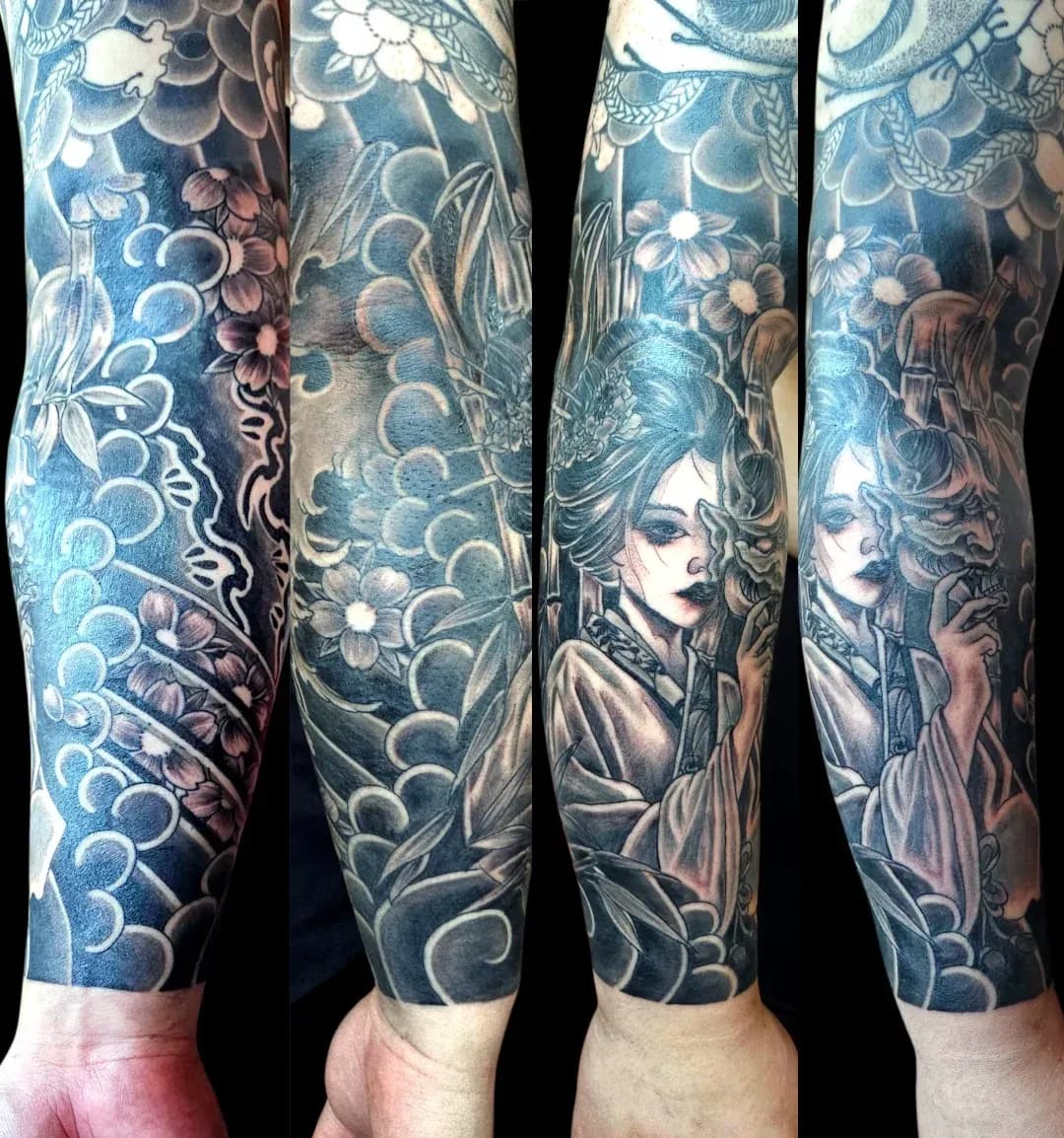 이레즈미,긴팔타투,안산타투 - 1