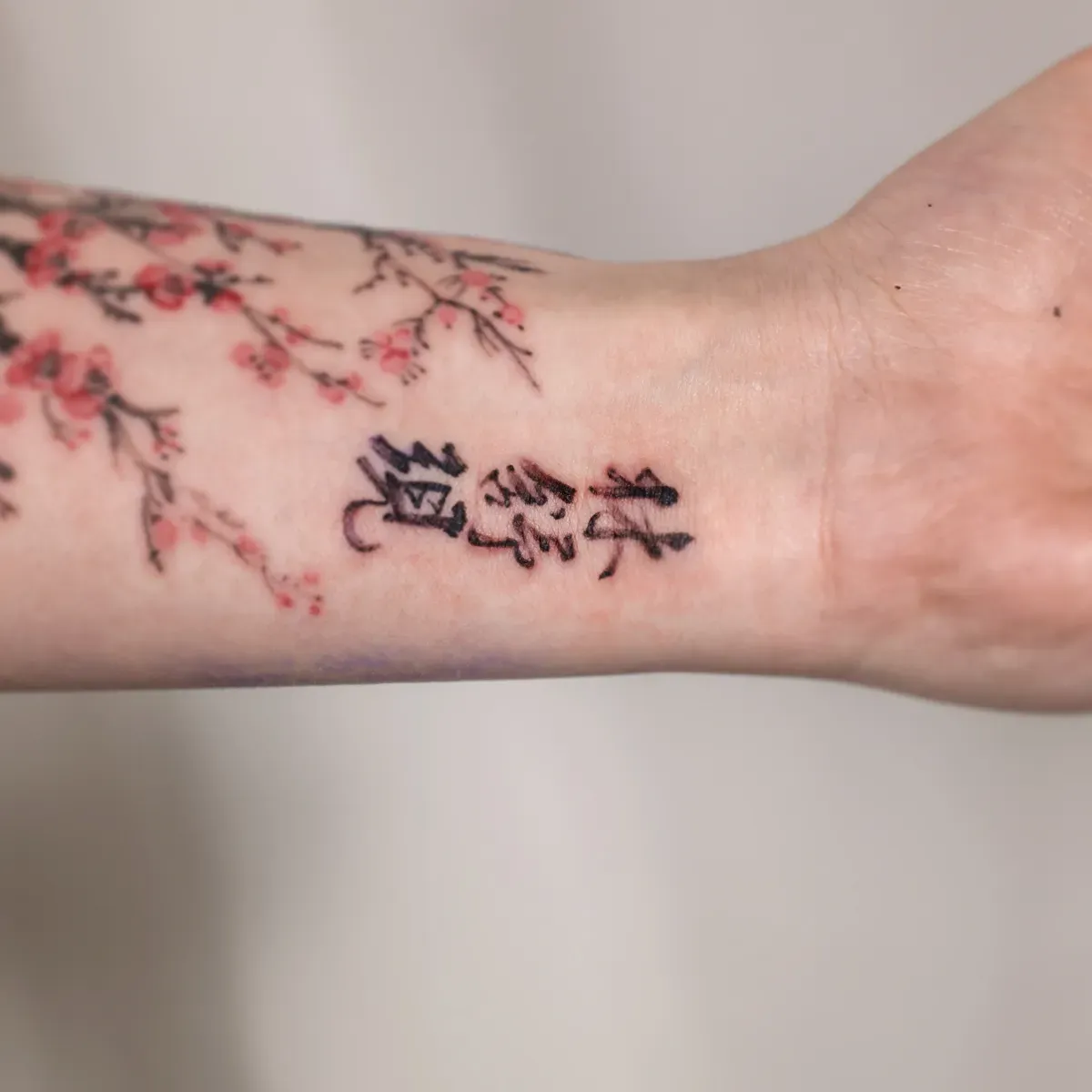 붓터치 한자타투 nimm_tattoo