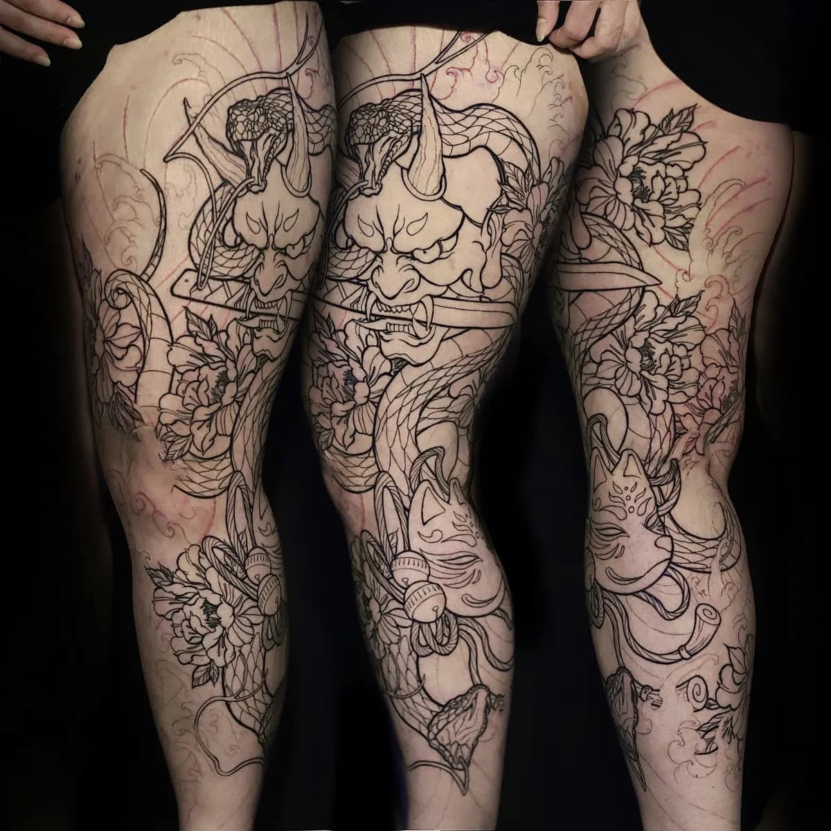 한야 뱀 긴다리 라인