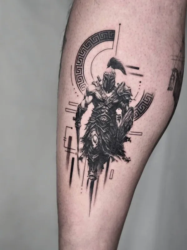 전사 타투 - 1
