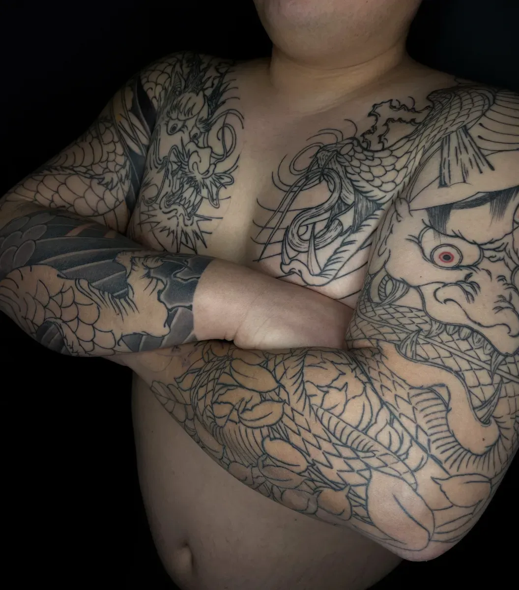 이레즈미 양가슴긴팔 라인 - 1