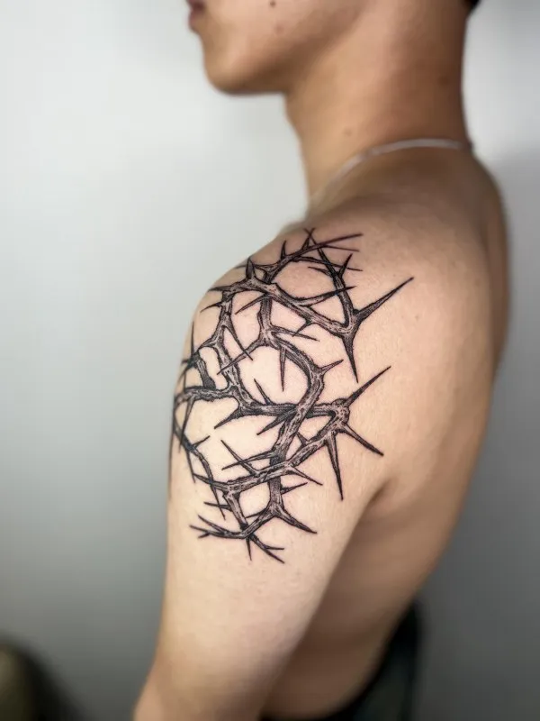 어깨라인가시타투