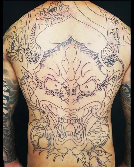 한야타투 라인작업