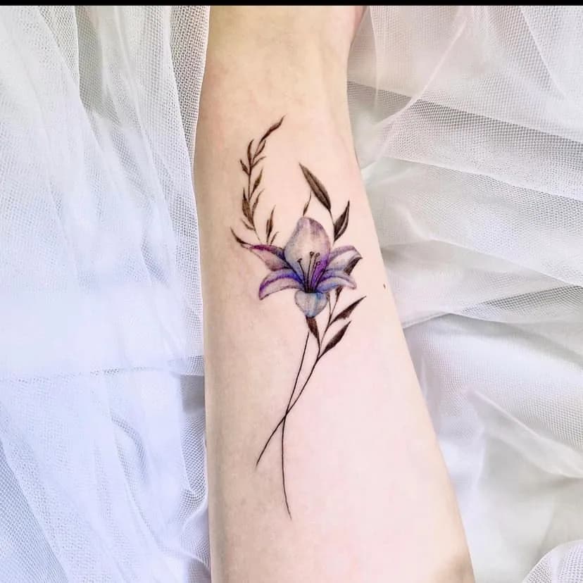 부산타투 서면타투 미니타투 감성타투 꽃타투 - 1