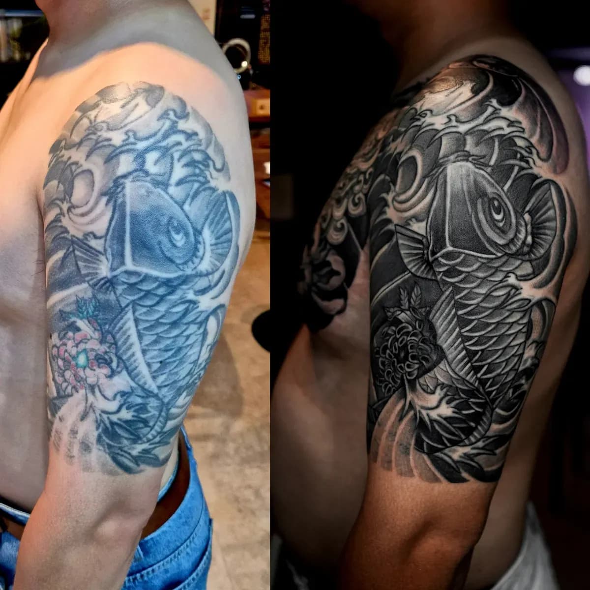 터치업 잉어타투 커버업전문샵 - 1