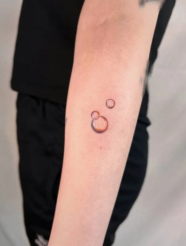 비눗방울 컬러타투 - 1