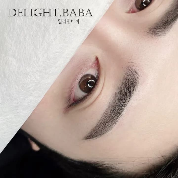 남자 자연눈썹 시그니처