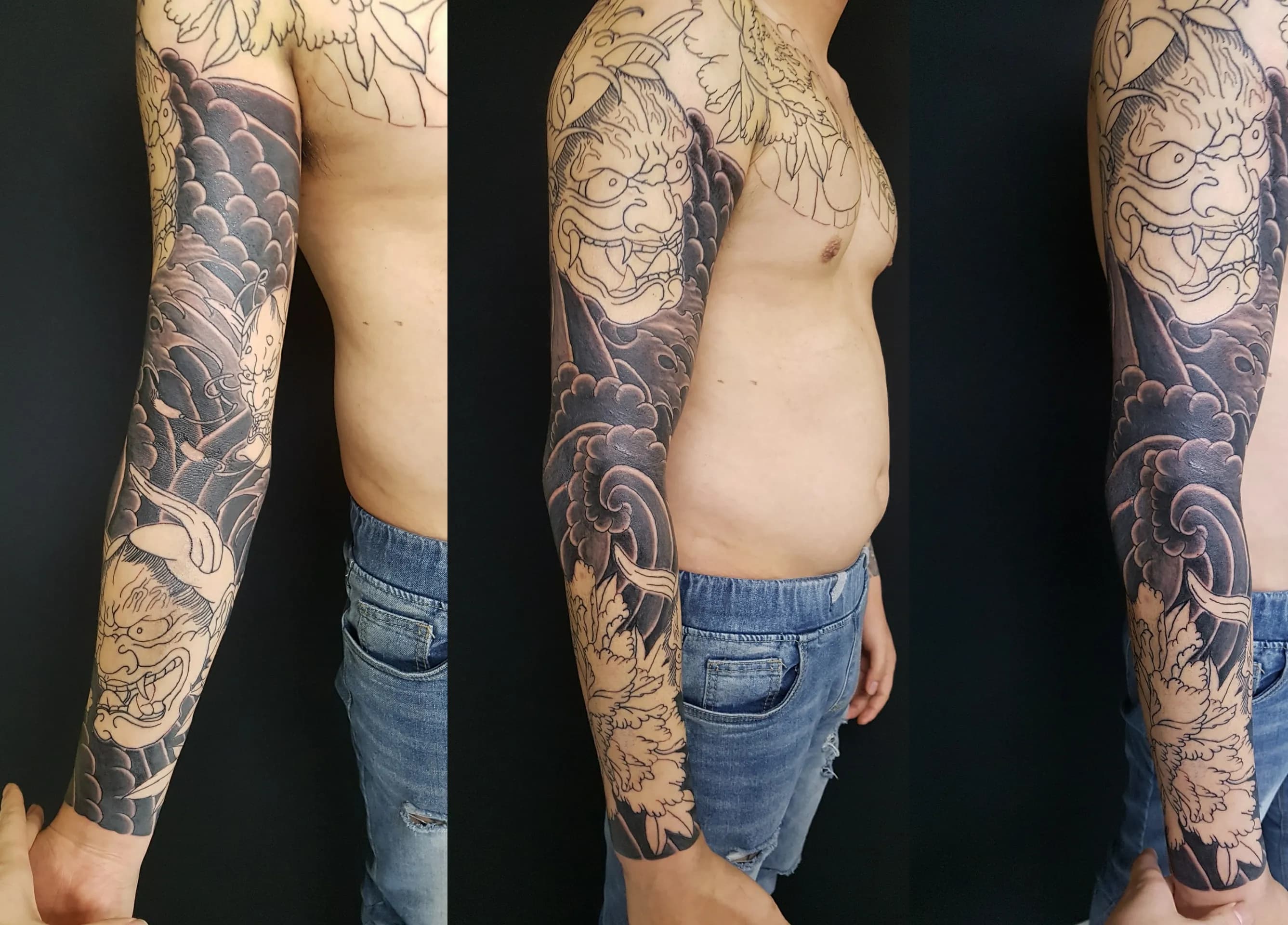 이레즈미 배경타투