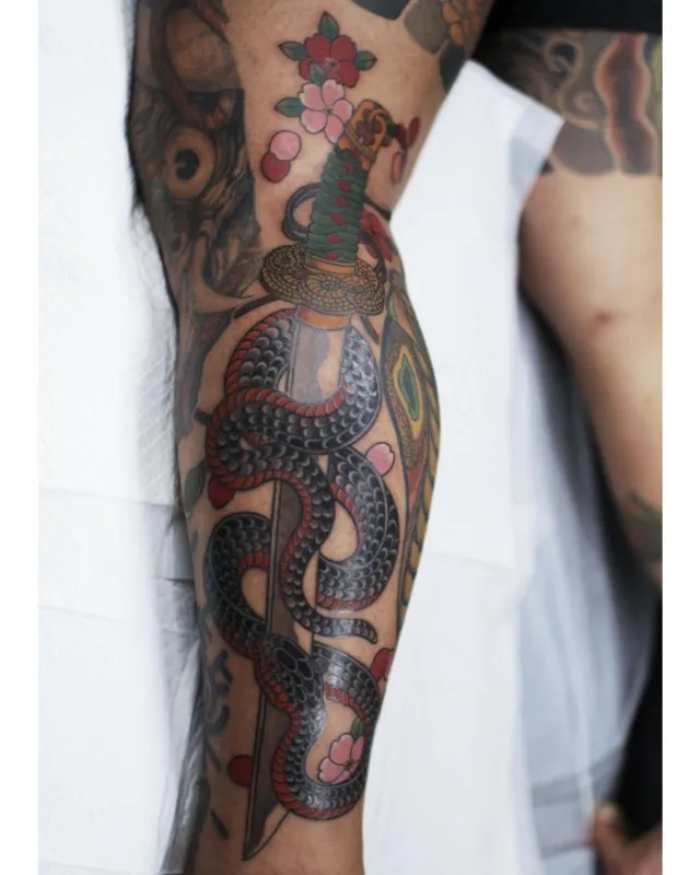 뱀 카타나 원포인트 - 1