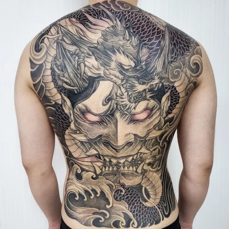 등한판 한야 용 블랙 이레즈미 - 1