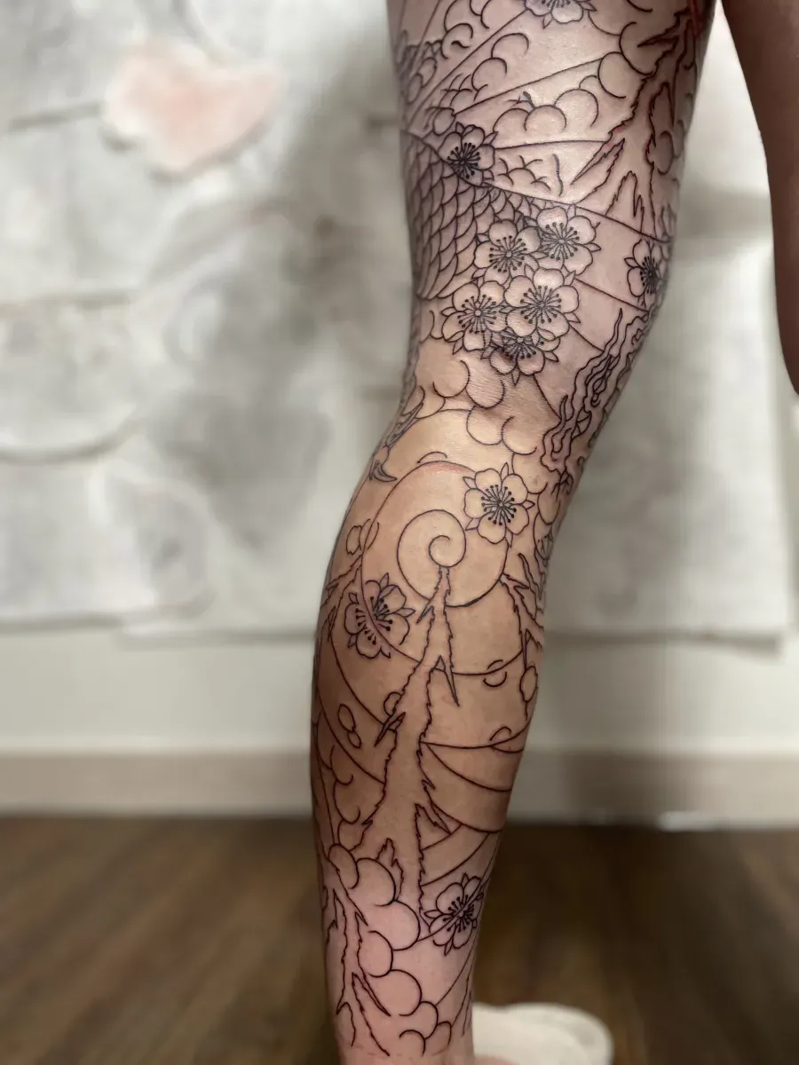 이레즈미) 용 긴다리