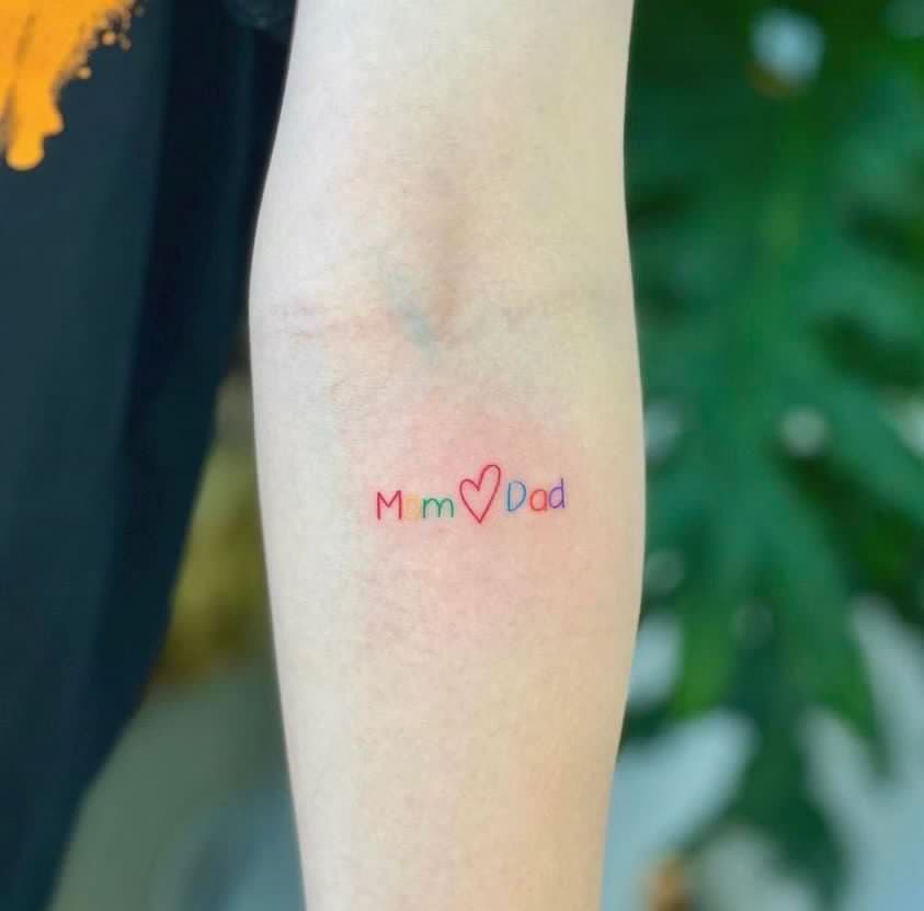 의미 있는 글귀를 감각적으로 표현한 작품