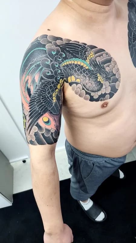 대구타투, 봉황이레즈미, 대구이레즈미, 대구봉황타투 - 1