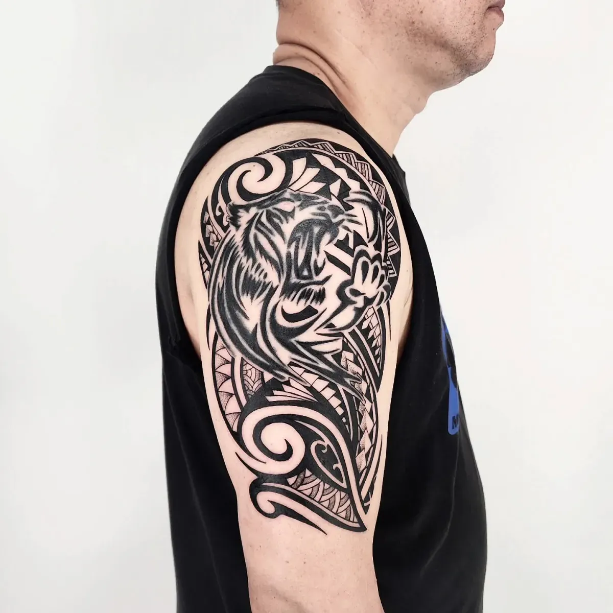 트라이벌 폴리네시안타투 - 1