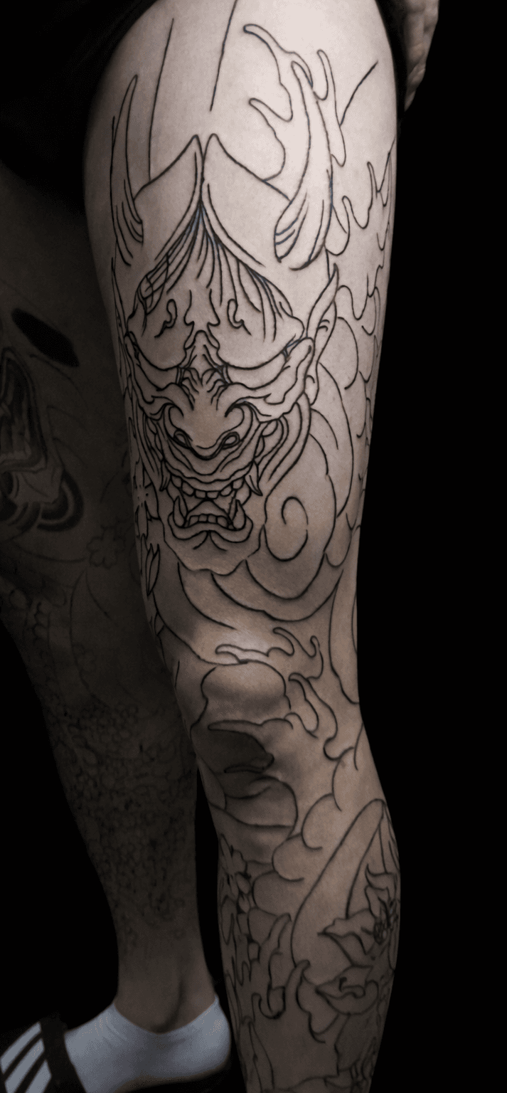 이레즈미 한야 라인(긴 다리)