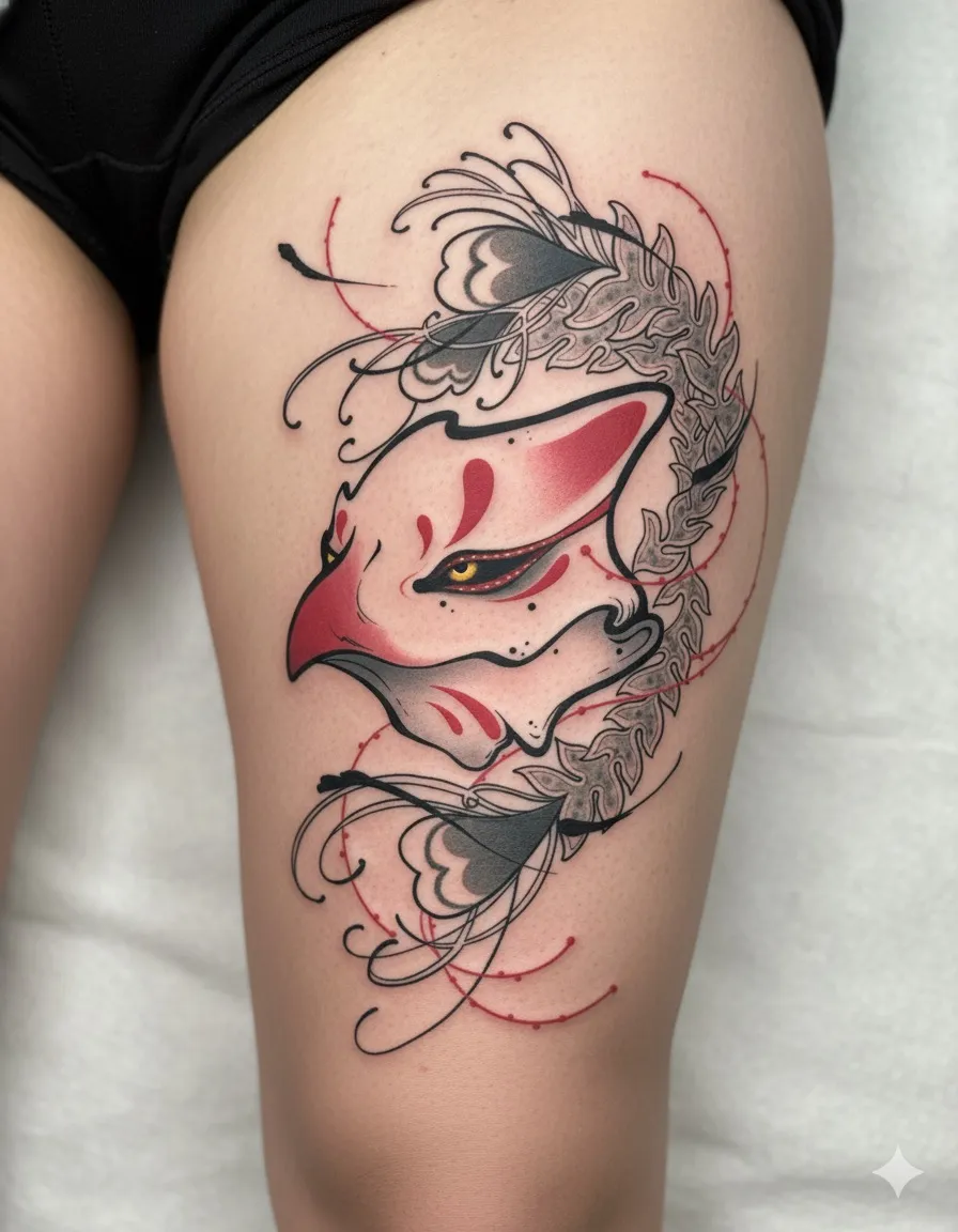 신령한 가면과 깃털 - 1