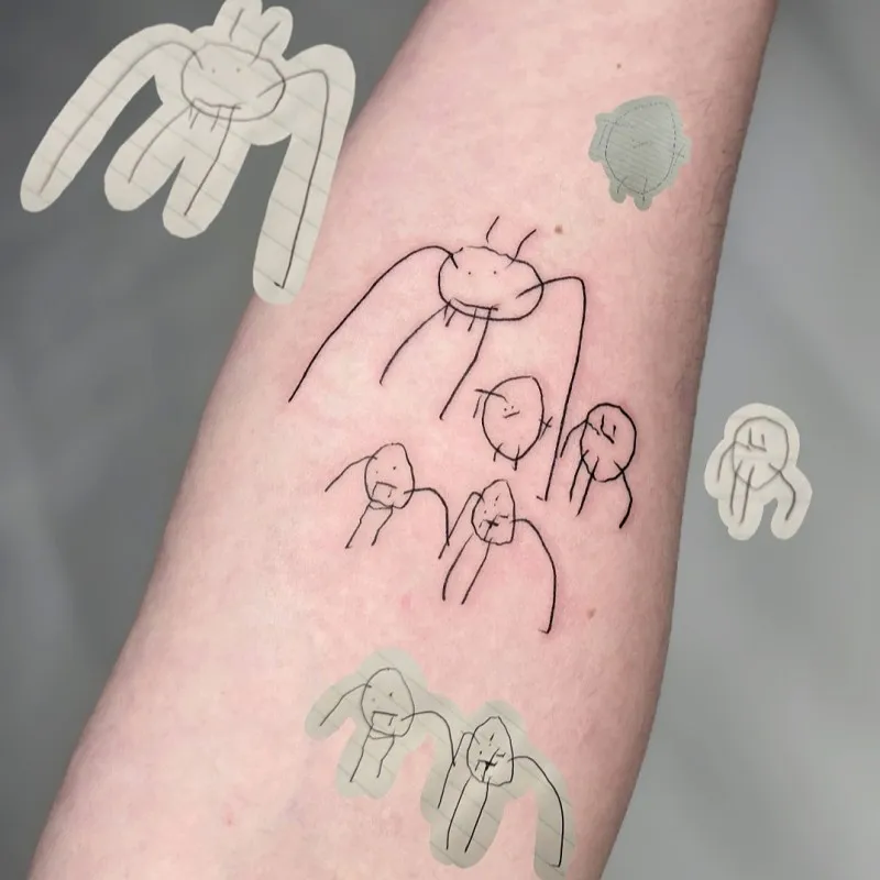 ์์ด์ ์ฒซ ๊ฐ์กฑ๊ทธ๋ฆผ🖤 - 1