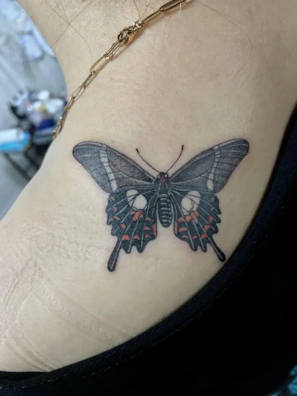 나비 타투 원포인트타투 - 1