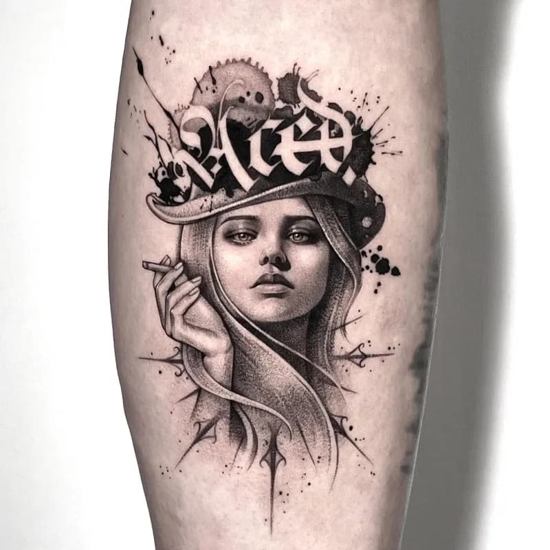 인물디자인 타투