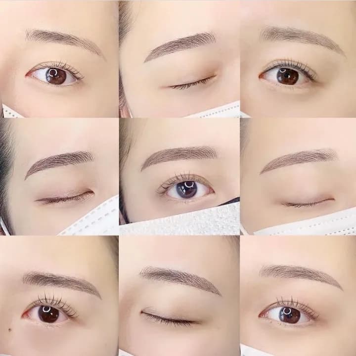 여자자연눈썹/엠보눈썹/콤보눈썹/눈썹문신