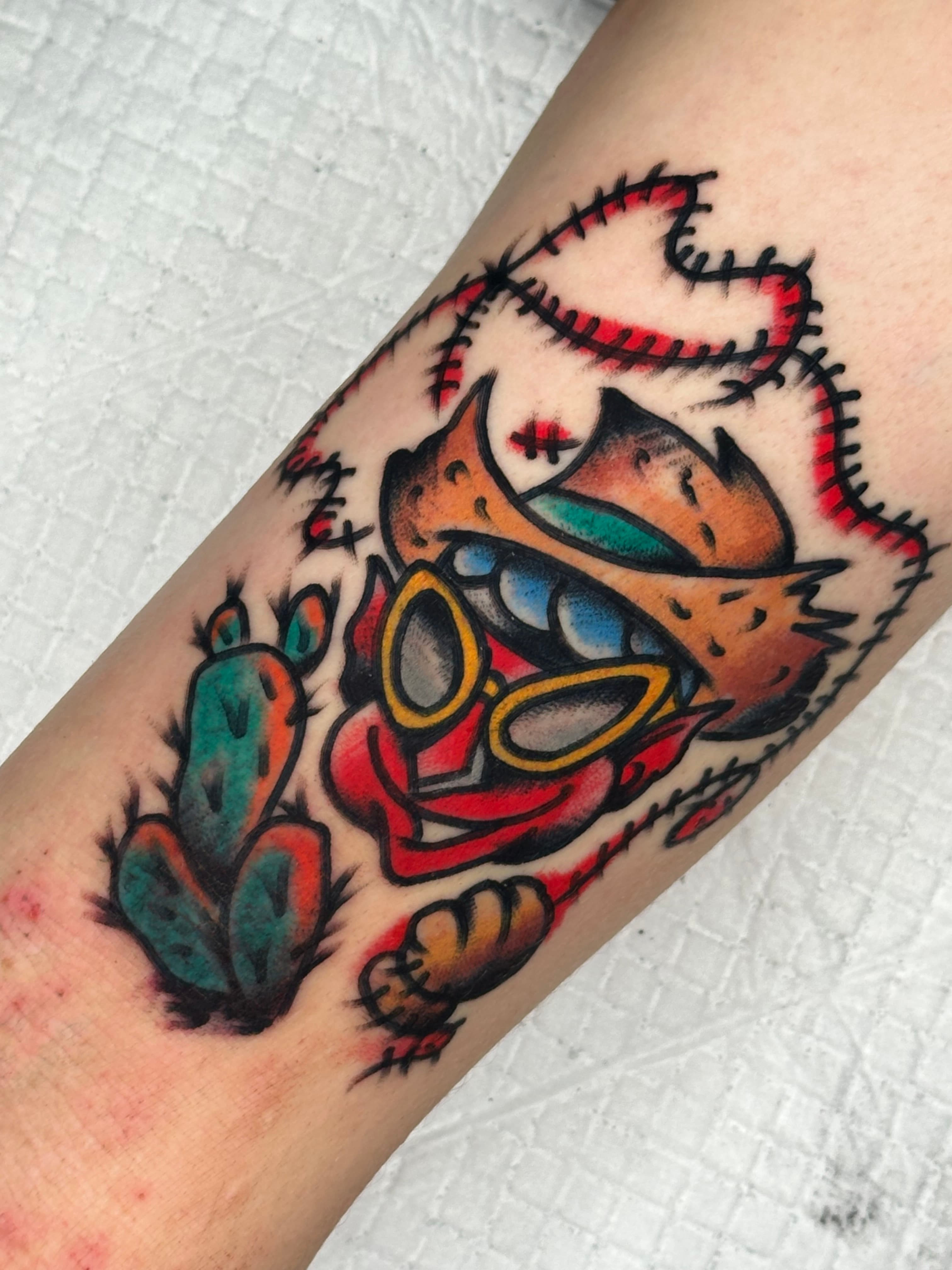 고전애니 올드스쿨타투