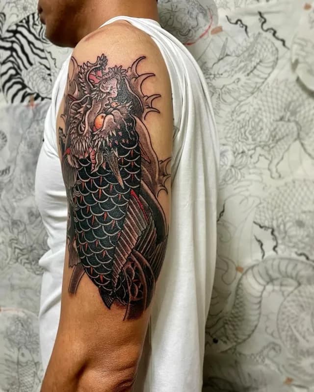 이레즈미 원포인트 커버업 작업 - 1