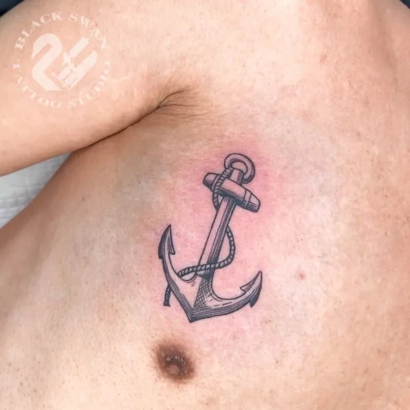 성남타투 / 모든장르가능 / 앵커타투 / 닻타투 / 라인워크타투