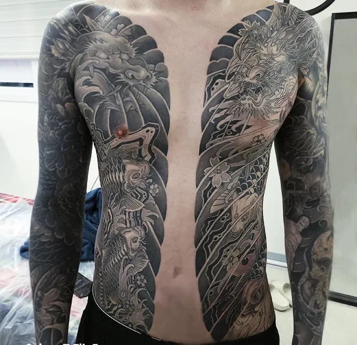 용타투 이레즈미타투 잉어타투 인천타투 부천타투 부평타투 김포타투 최상의 작품을 만들어드립니다 - 1