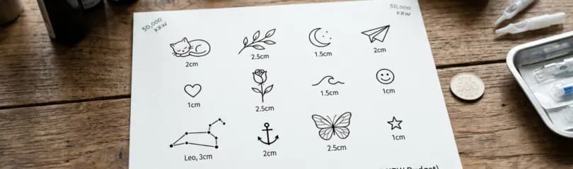 5만 원으로 기분 전환! 가성비 타투