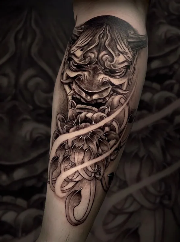 부산타투 서면타투 한야타투 국화타투 팔타투 - 1