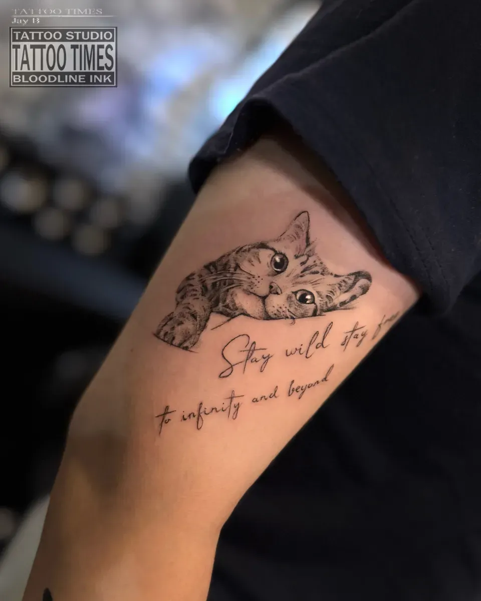 고양이 - 타투타임스 - 1