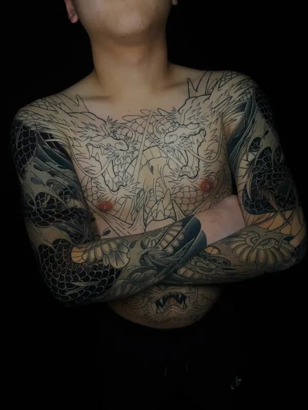 이레즈미타투 전신타투 - 1